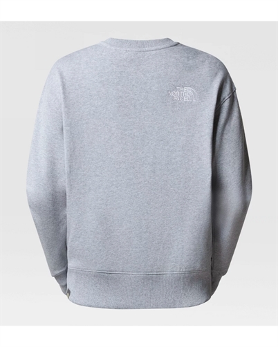 The North Face Essential Crew Sweatshirt TNF Light Grey Heather Shop Online Hos Blossom